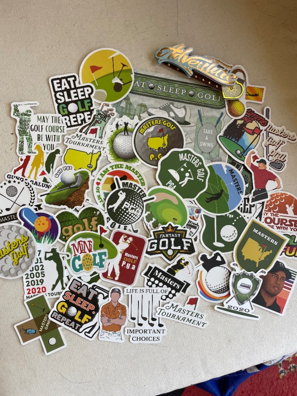 For Golf Lovers - 30+ Collection of Golf Stickers !